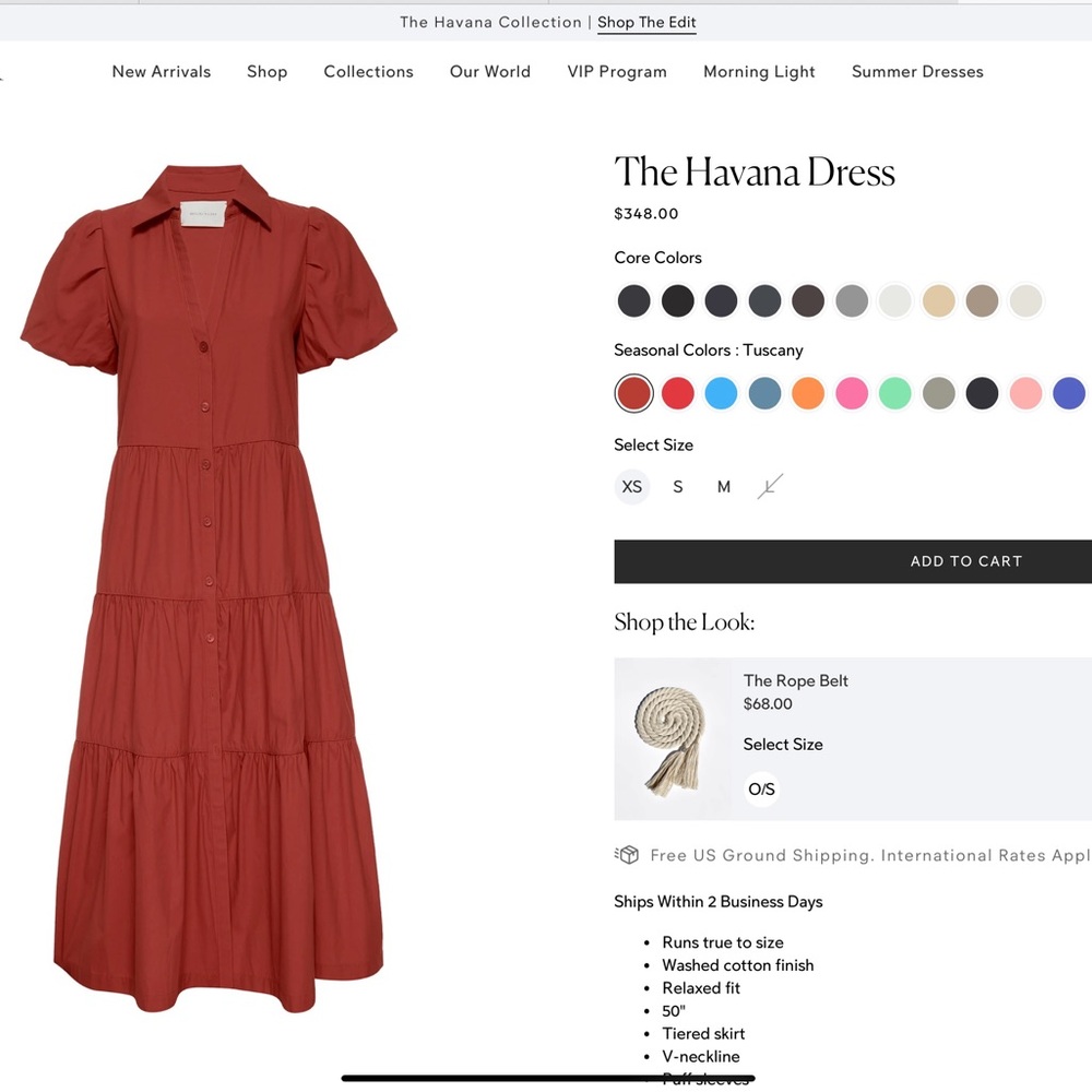 Brochu Walker Havana Dress